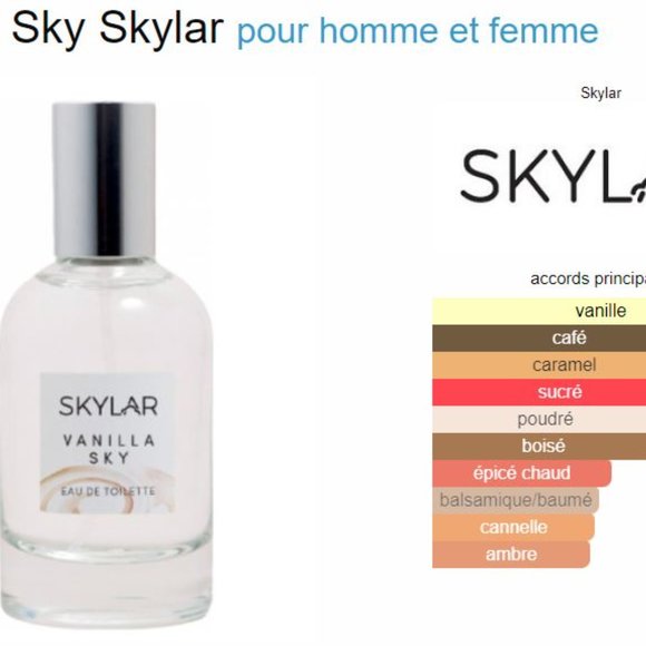 8/20$ - Fragrance Sample - Skylar - Vanilla Sky - Picture 2 of 2